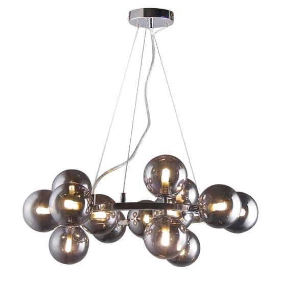 kinkiecik.pl Lampa wisząca Marbelio PND-6161-15 CH+SM Italux